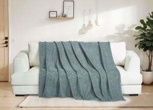 Serra 180x220 Mavi Koltuk Örtüsü